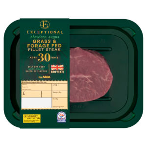 British Fillet Steak (Typically 0.22KG)