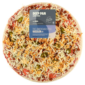 The American Style Sizzler Large Deep Pan Pizza 955g