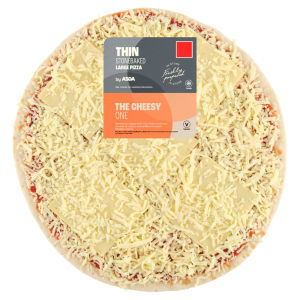 The Cheesy One Large Thin Stonebaked Pizza 606g