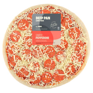 Simply Pepperoni Large Deep Pan Pizza 817g