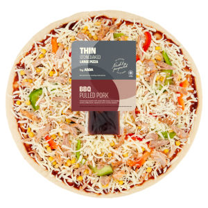 BBQ Pulled Pork Large Thin Stonebaked Pizza 786g