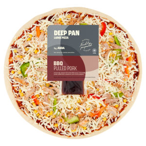 BBQ Pork Large Deep Pan Pizza 1011g