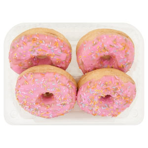 Pink Ring Donuts 4pk