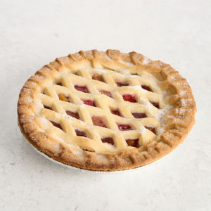 Peach & Strawberry Pie