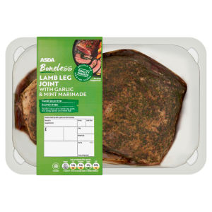 Boneless Lamb Leg Joint with Garlic & Mint Marinade