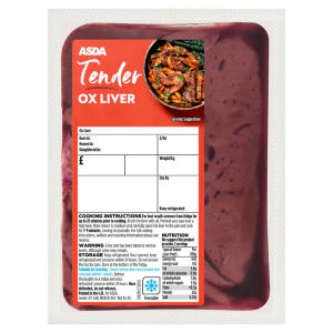 Tender Ox Liver (Typically 0.45kg) (Typically 0.45KG)