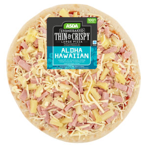 Aloha Hawaiian Large Thin Stonebaked Pizza