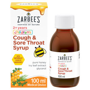 Zarbee's Children's Sore Throat & Cough Syrup 2+ Years 100ml