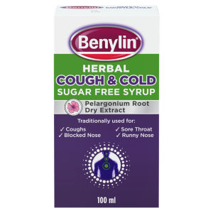 BENYLIN Herbal Cough & Cold, Sugar Free Syrup