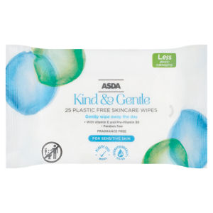 Kind & Gentle 25 Plastic Free Skin Care Wipes