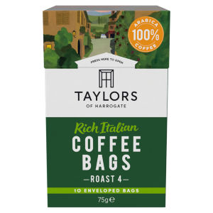 Taylors Italian Coffee Bags 10'S 75G