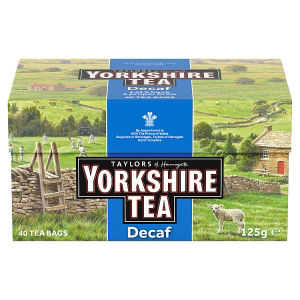 Yorkshire Tea Decaf 40 Tea Bags 125g