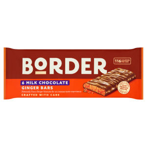 Milk Chocolate Ginger Bars 6 x 24g