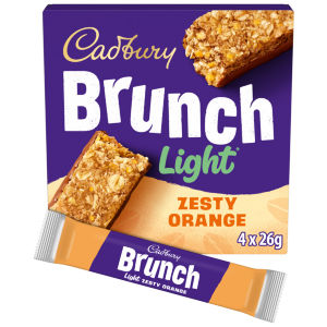 Brunch Light Orange Chocolate Cereal Bars 4 Pack Multipack 104g (4 x 26g)