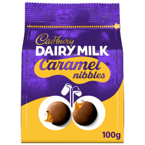 Dairy Milk Chocolate Caramel Nibbles Bag 100g