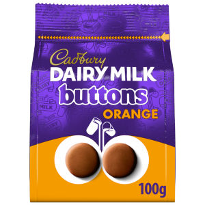 Cadbury Dairy Milk Orange Chocolate Giant Buttons Bag