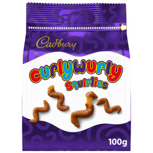 Cadbury Curly Wurly Squirlies Chocolate Bag