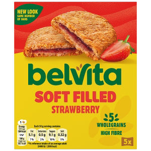 Belvita Strawberry Yogurt Duo Crunch Breakfast Biscuits
