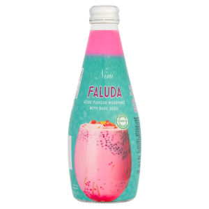 Faluda Rose Flavour Milkshake with Basil Seed 290ml