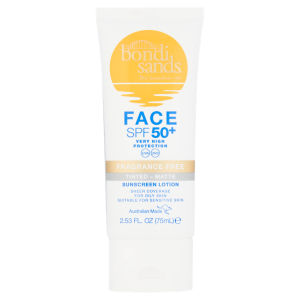 Face SPF 50+ Fragrance Free Tinted - Matte Sunscreen Lotion 75ml