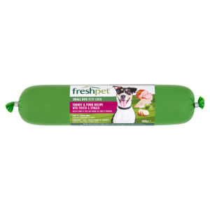 Freshpet Small Dog Turkey & Pork Recipe with Potato & Spinach 400g