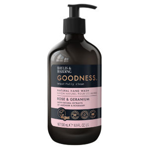 Goodness Rose & Geranium Natural Body Wash 500ml