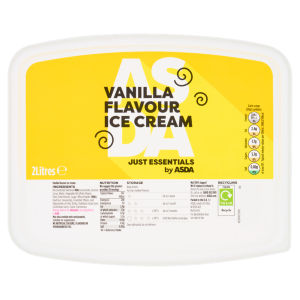 Just Essentials Vanilla Flavour Ice Cream 2 Litres