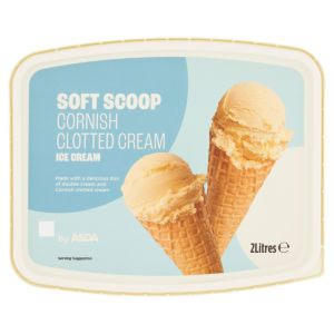 Soft Scoop Cornish Clotted Cream Ice Cream 2 Litres