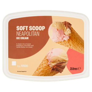 Soft Scoop Neapolitan Ice Cream 2 Litres