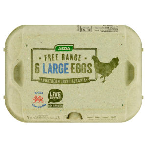 6 Yorkshire Free Range Eggs Large