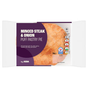 Minced Steak & Onion Puff Pastry Pie 150g