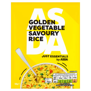 Just Essentials by  Golden Vegetable Savoury Rice 120g