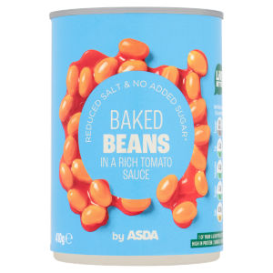 Baked Beans & Sausages in a Rich Tomato Sauce 405g