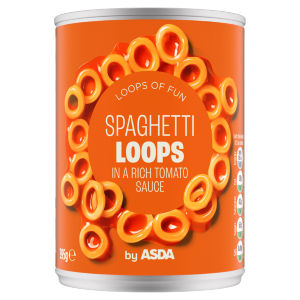 Spaghetti Loops in a Rich Tomato Sauce 395g