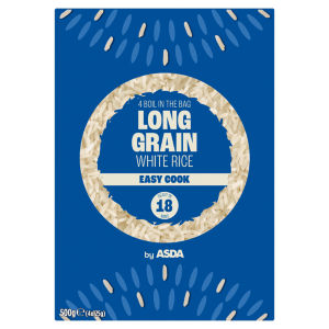 Boil in the Bag Basmati White Rice 4 x 125g (500g)