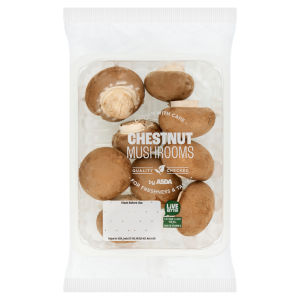 Nutty & Earthy Chestnut Mushrooms 250g