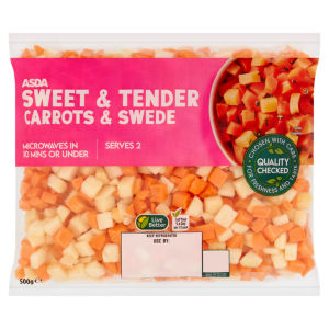 Sweet & Tender Carrots & Swede 500g