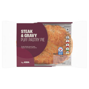 Steak & Gravy Puff Pastry Pie 150g