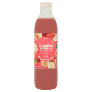 Strawberry & Banana Fruit Smoothie 750ml