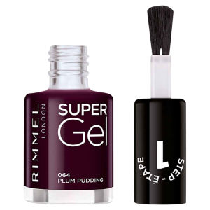 Super Gel Nail Polish 064 Plum Pudding 12ml