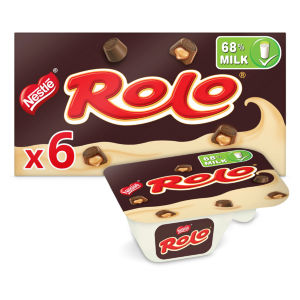 Rolo Toffee Yogurt with Mini Rolo Chocolates 6 x 107g (642g)