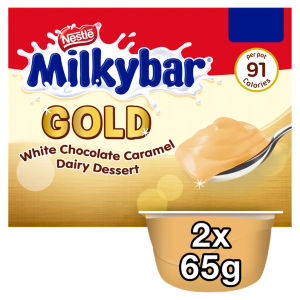 Gold White Chocolate Caramel Dessert 4 x 65g