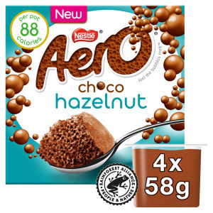 Choco Hazelnut Bubbly Mousse 4 x 58g (232g)