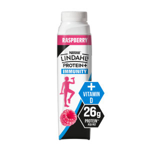 Lindahls Protein+ Immunity Raspberry Flavoured 330ml