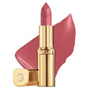 L'Oreal Paris Lipstick, Color Riche Satin Lipstick, Soft & Hydrating,  214 Violet Saturne, 4.3g