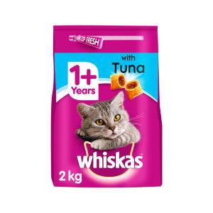Whiskas 1+ Tuna Complete Adult Dry Cat Food 1.9kg