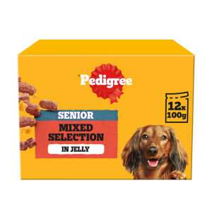 ® Senior Wet Dog Food Mixed Selection In Jelly 12 x 100g Pouch