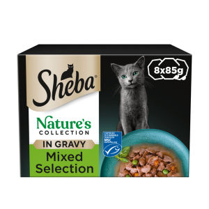 Sheba Kitten Sauce Collection Mixed Selection in Gravy