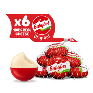 Mini Babybel Original Cheese 6 Pack, 120 G