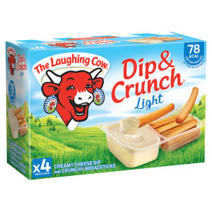 The Laughing Cow Dip & Crunch Light 4 x 35g (140g)